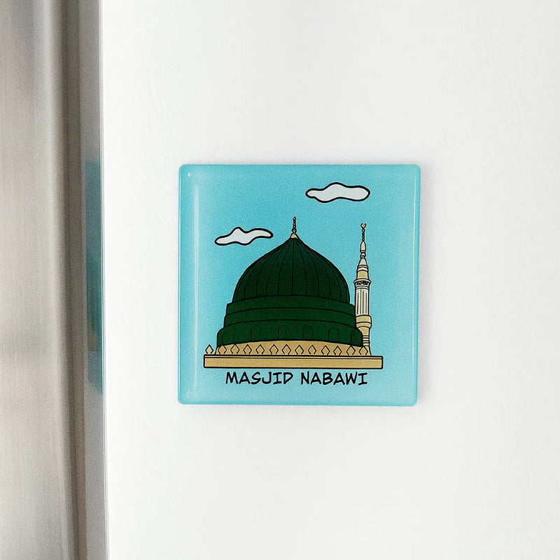 Nabawi Green Dome Magnet – Glass